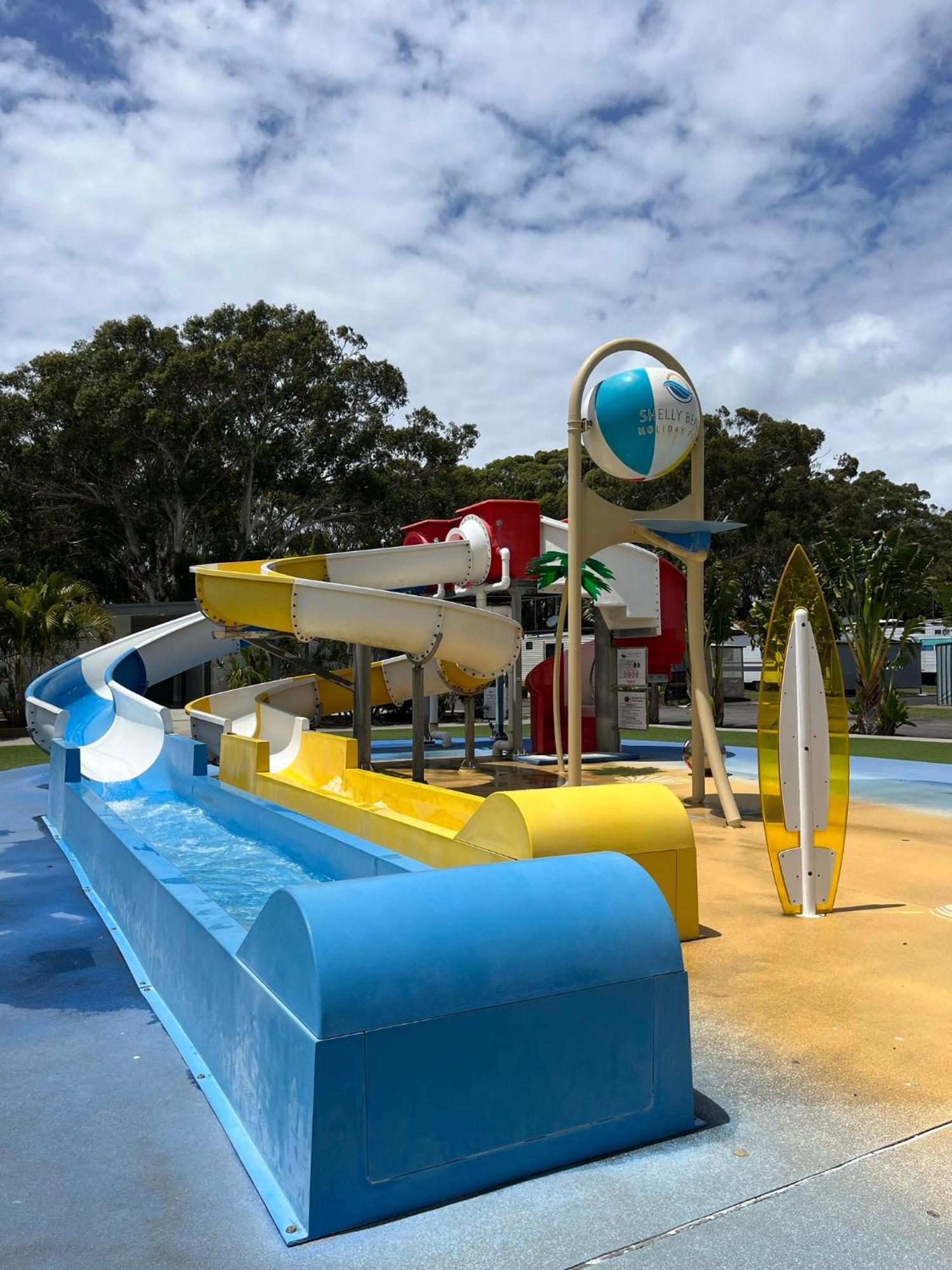 Shelly Beach Holiday Park Entrance Exterior foto